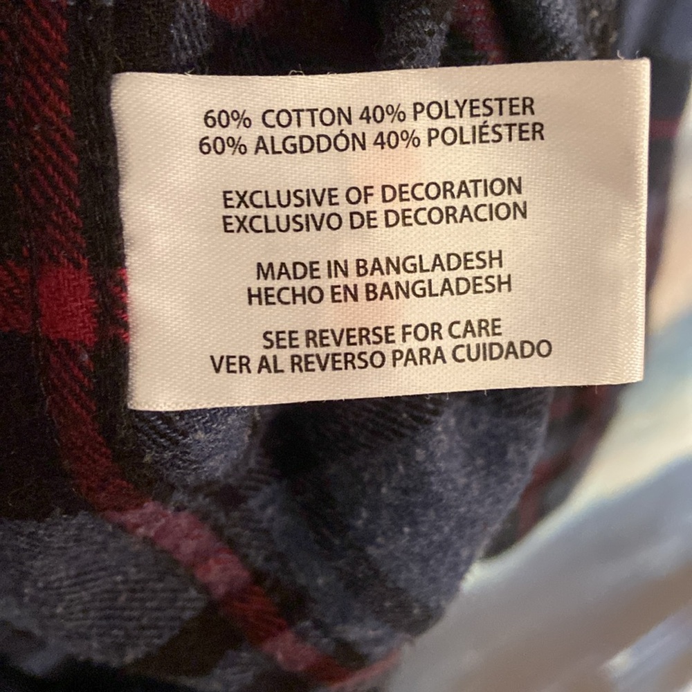 🔥EC🔥Woolrich Cotton Blend Button Up Flannel Shirt. - Picture 4 of 5